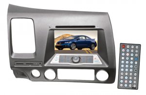 Pyle PLDNHC62 - Direct Factory Replacement for Honda Civic Touch Screen DVD/MPEG4/MP3/CD-RW/USB/SD/ 