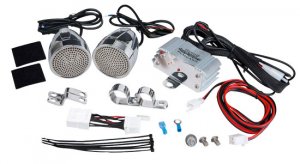 Pyle PLMCA60 - 600 Watts Motorcycle/ATV/Snowmobile Mount Amplifier w/Dual handle-bar Mount Aluminium