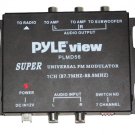 Pyle PLMD56 - 7 Channel FM Stereo Modulator w/RCA Audio Outputs
