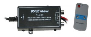 Pyle PLMD9 - 110 Channel Wired FM Modulator w/Digital Display