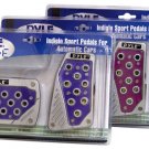 Pyle PLPDA2BL - Pyle Lite Series Blue Indiglo Automatic Pedals