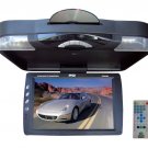 Pyle PLRD143IF - 14.1'' Roof Mount TFT-LCD Monitor w/ Built in DVD Player
