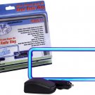 Pyle PLSNL12 - Single DIN Sound Activated Neon Radio Ring