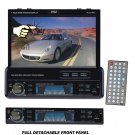 Pyle PLTS77DU - 7'' Single DIN In-Dash Motorized Touch Screen TFT/LCD Monitor w/ DVD/CD/MP3/MP4/USB/