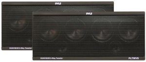 Pyle PLTWVS - 6-Way Sunvisor Mount 200 Watt Tweeter System