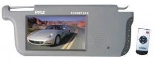 Pyle PLVSR71GR - 7'' TFT/LCD Right Sun Visor Monitors (Grey)
