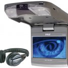 Pyle PLVWR70IR - 7 Inch Ceiling Mount Color TFT LCD Monitor w/Infrared Headphones