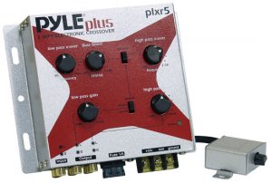 Pyle PLXR5 - 2-Way Electronic Crossover Network With Remote Subwoofer Level Control