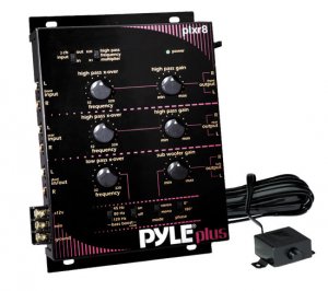 Pyle PLXR8 - 3 Way Electronic Crossover w/Remote Subwoofer Control