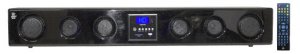 Pyle PSBV400 - 6-Way 300 Watt Multi-Source Wall Mounted Sound Bar w/USB, SD, MP3, FM Tuner & SRS 3D 