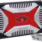 Pyle PLA2480 - Red Elite Series 2 Channel 1600 Watt Bridgeable Mosfet Amplifier