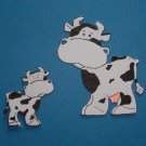 3" Customized Cow and Calf Die Cuts