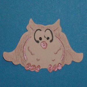 3" Owl Die Cut