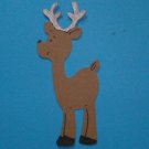 3" Reindeer Die Cut - 2pcs
