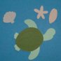 3" Sea Turtle and Shells Die Cuts