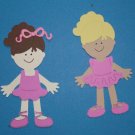 ONE 3" Customized Dancer Die Cut