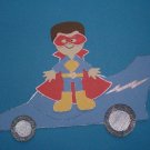 3" Customized Super Hero Boy and Car