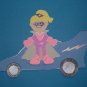 3" Customized Super Hero Girl and Car