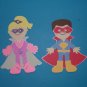 3" Customized Super Hero Couple