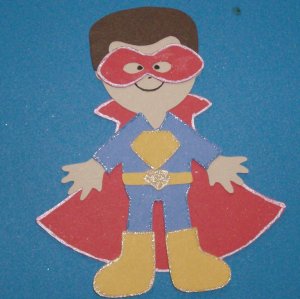 3" Customized Super Hero Boy
