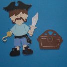 3" Customized Pirate Boy with Treasure Chest