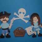 3" Customized Pirate Set - 4 pcs