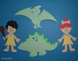 3" Cusomized Cave Couple set - 4pcs