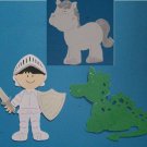 3" Customized Knight set - 3pcs