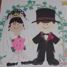 3" Customized Bride/Groom and Arch