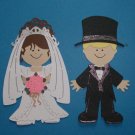 3" Customized Bride and Groom