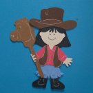 3" Cowgirl