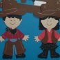 3" Cowboy and Cowgirl