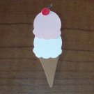3" Double Ice Cream Cone