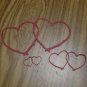 3 paired hearts