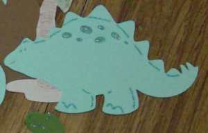 5 1/2" Stegosaurus Dinosaur