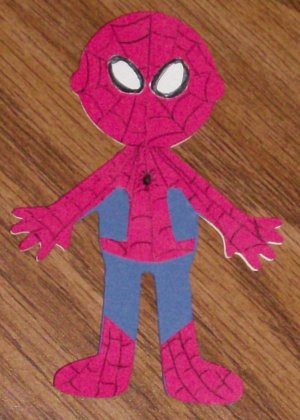 3" Spiderman Die Cut