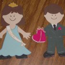 3" Customized Prom King and Queen
