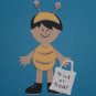 3" Customized Bee Trick or Treater