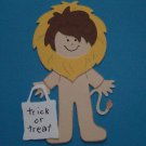 3" Customized Lion Trick or Treater