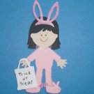 3" Customized Bunny Trick or Treater
