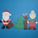 3" Santa and Mrs. Claus Set