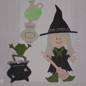 3" Witch Set - 4pcs