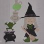3" Witch Set - 4pcs