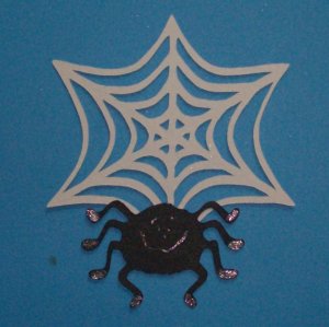3" Spider and Web