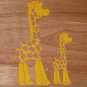 Giraffe Pair Die Cut