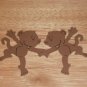 3" Monkey Couple Die Cut