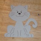 3" Cat  Die Cut