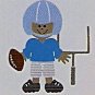 3" Customized Football Player