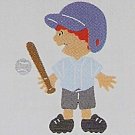3" Customized Baseball Player