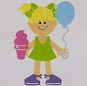 3" Customized Party Girl